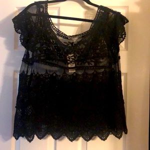 NWT Anthropologie lace blouse